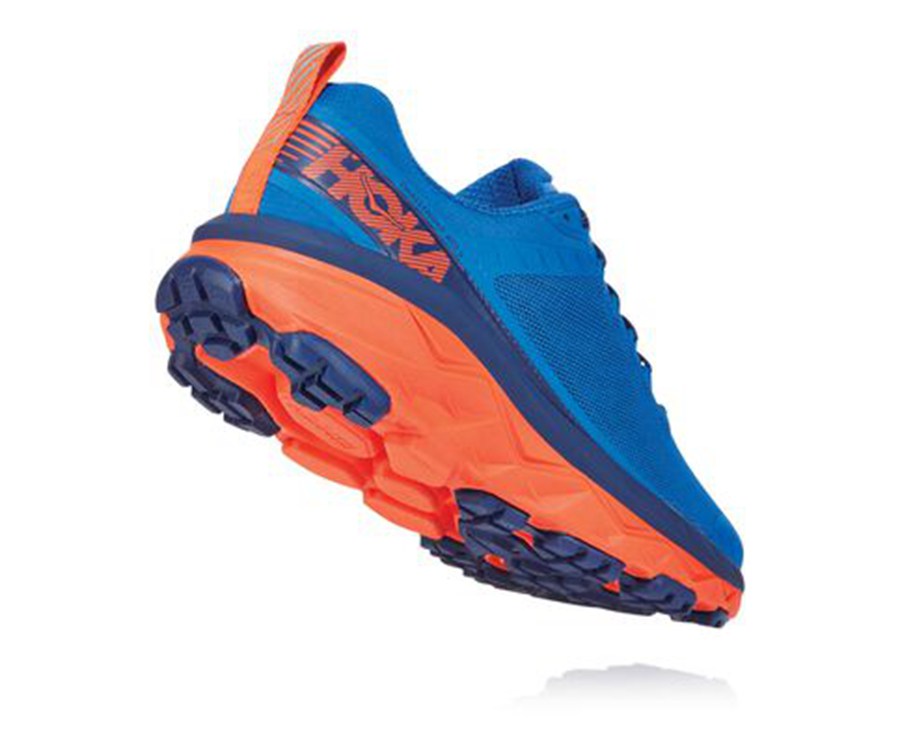 Tenis Trail Hoka One One Masculino Azuis - Challenger Atr 5 - 316-CFVXZG